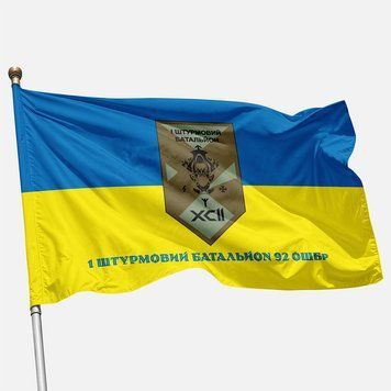 Прапор 1 ШБ (штурмовий батальйон) 92 ОШБр ЗСУ. Варіант-02 486 фото